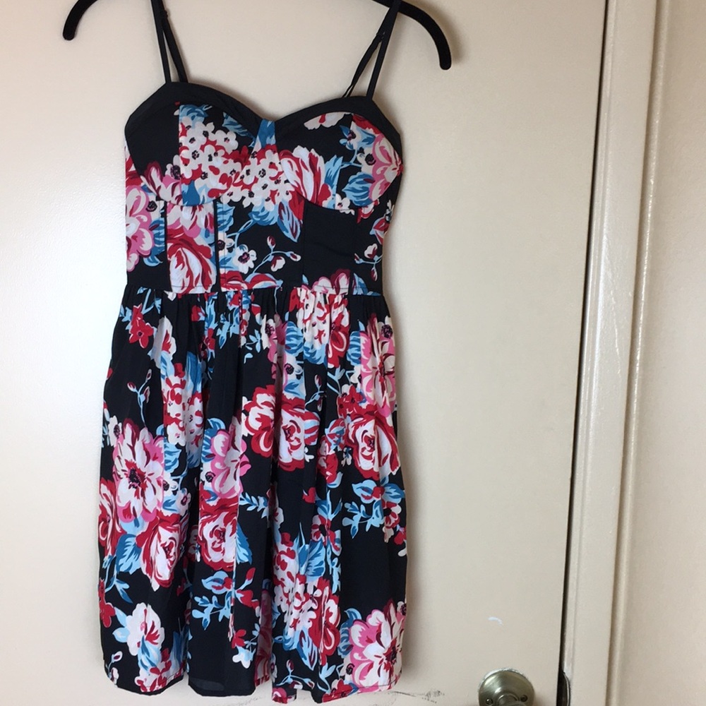 🌙XS Band of Gypsies bustier sundress in black